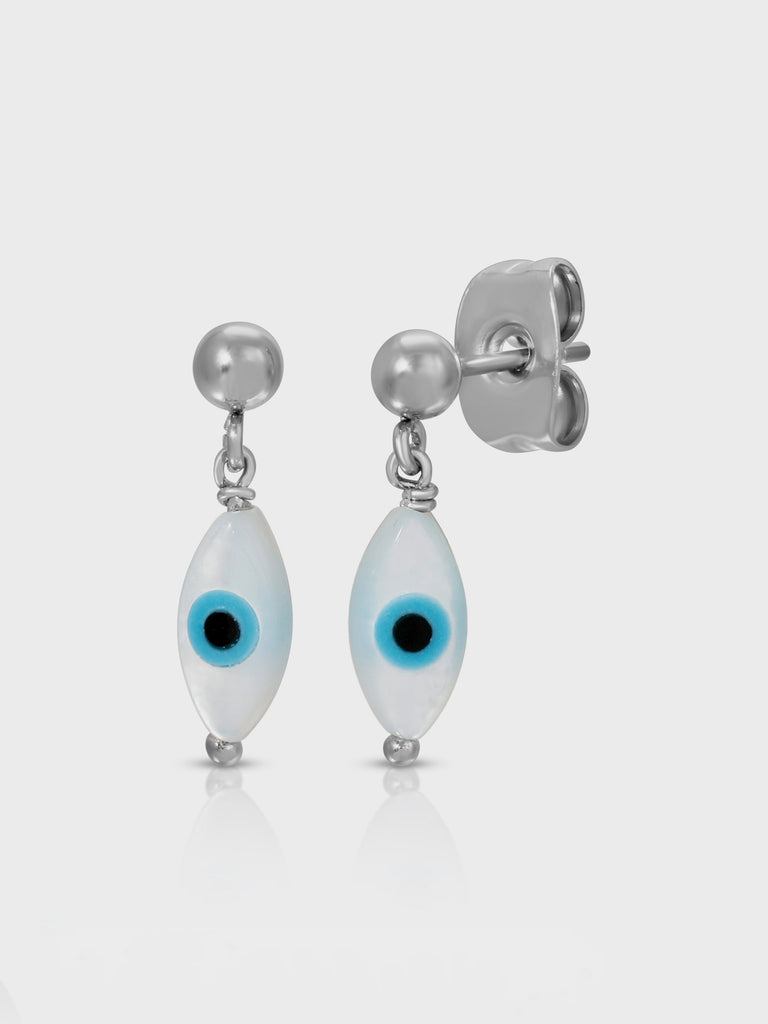 Kozakh - Evil Eye Earrings Siver-Kozakh-treehaus