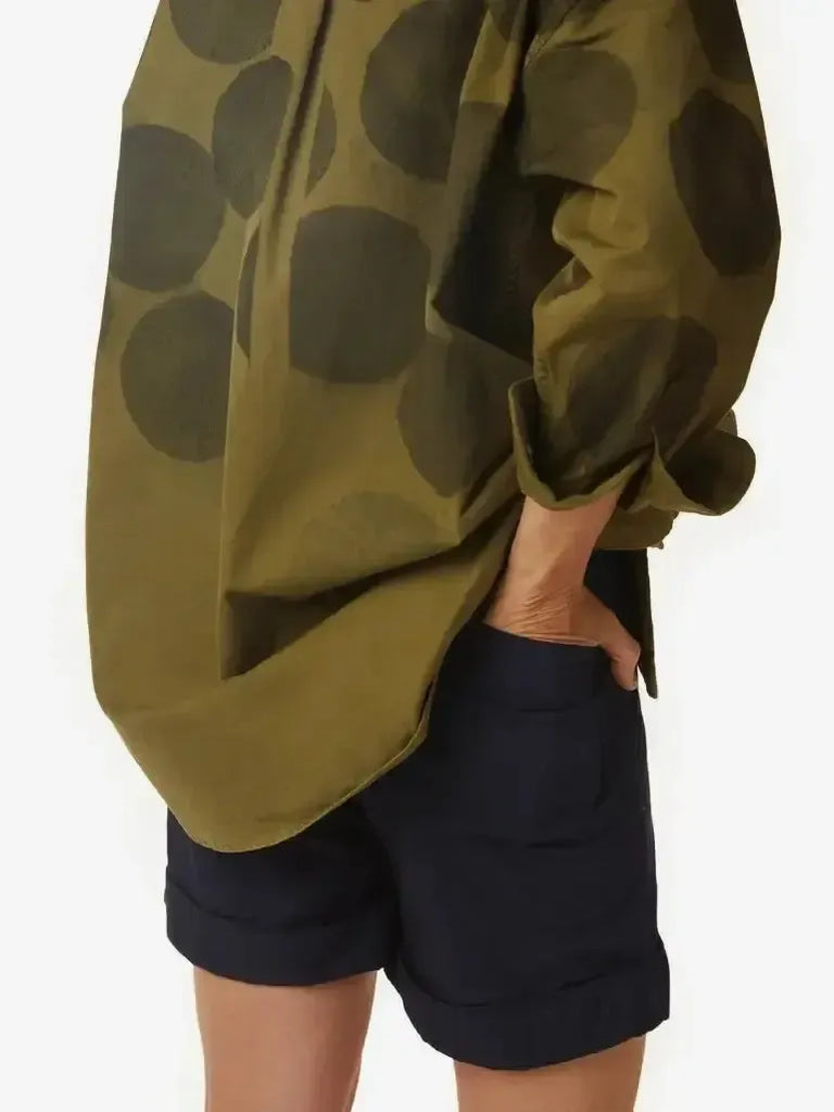 LWN - Oz Shirt - Army Spray Dot-LWN-treehaus