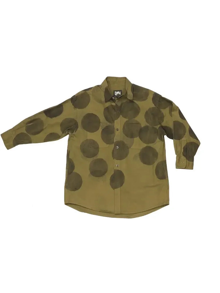LWN - Oz Shirt - Army Spray Dot-LWN-treehaus