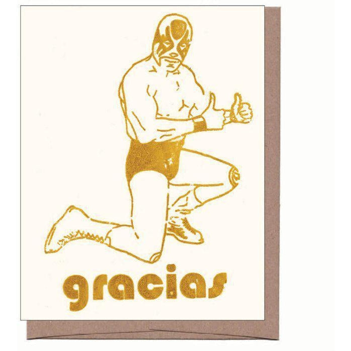 La Familia Green - Gracias Luchador Thank You-La Familia Green-treehaus
