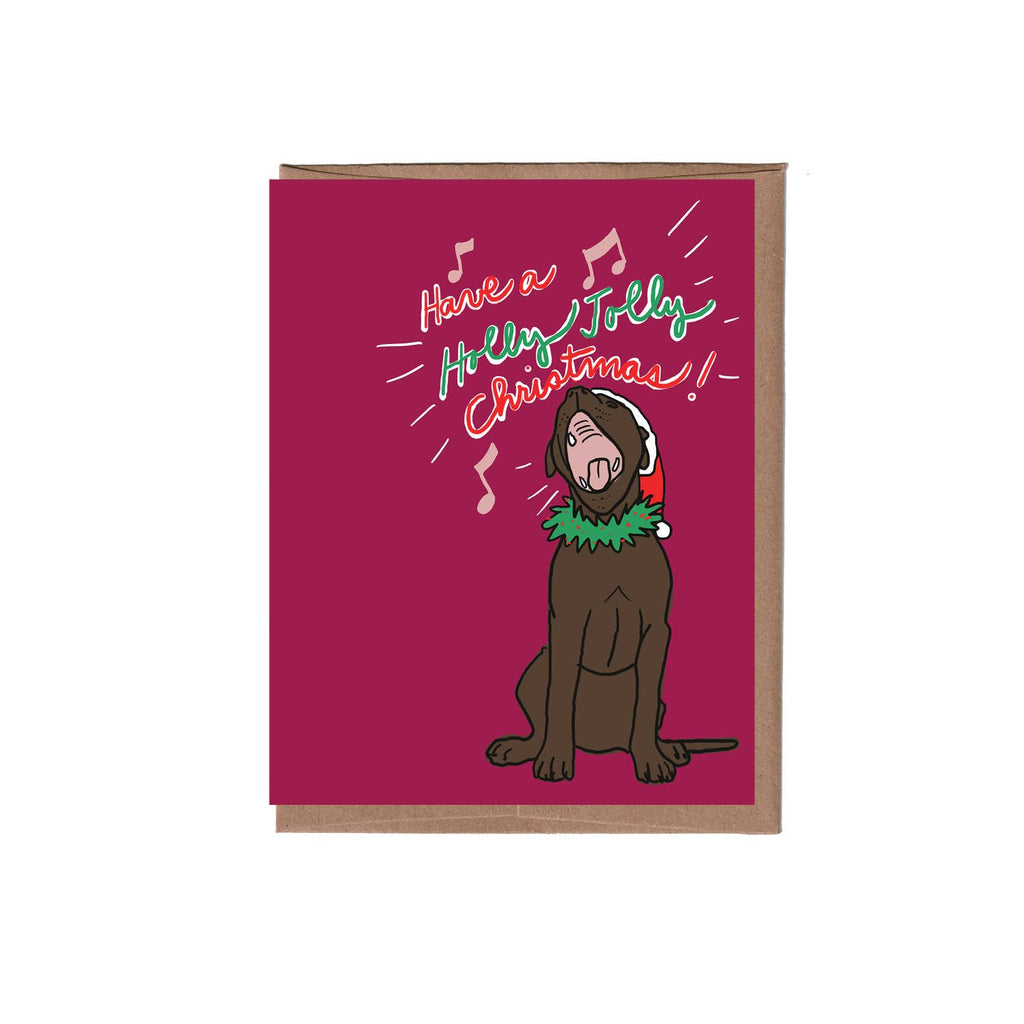 La Familia Green - Mattie Holiday Greeting Card - Solo-La Familia Green-treehaus