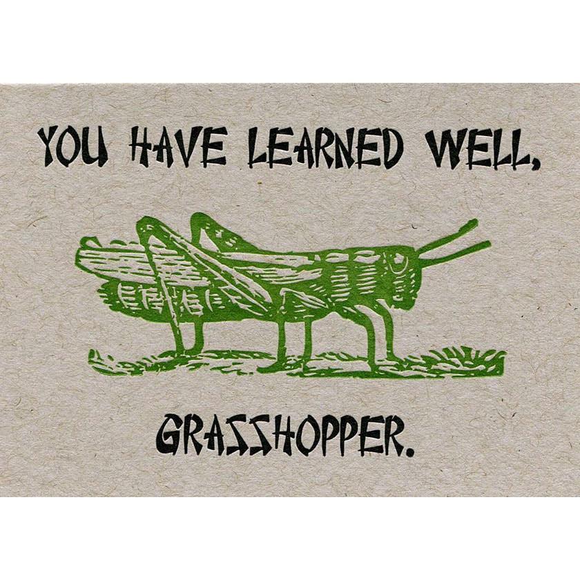 Lady Pilot Letterpress - Grasshopper Graduation-Lady Pilot Letterpress-treehaus