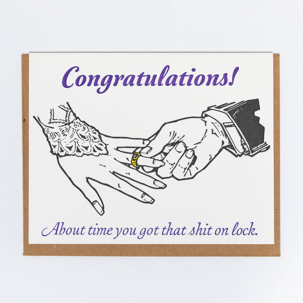 Lady Pilot Letterpress - On Lock Wedding-Lady Pilot Letterpress-treehaus