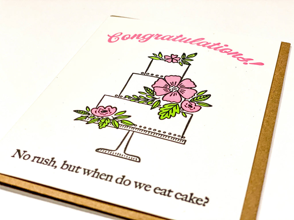 Lady Pilot Letterpress - Wedding Cake-Lady Pilot Letterpress-treehaus