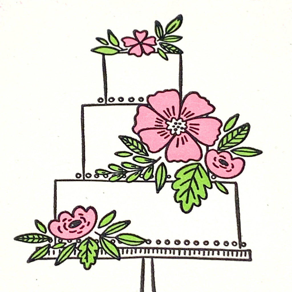 Lady Pilot Letterpress - Wedding Cake-Lady Pilot Letterpress-treehaus