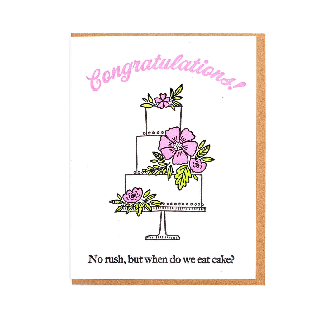 Lady Pilot Letterpress - Wedding Cake-Lady Pilot Letterpress-treehaus
