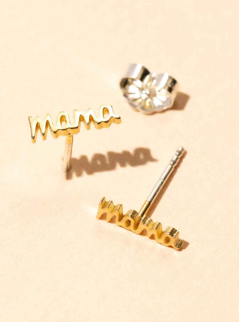 Larissa Loden - Mama Stud Single Earring-Larissa Loden-treehaus