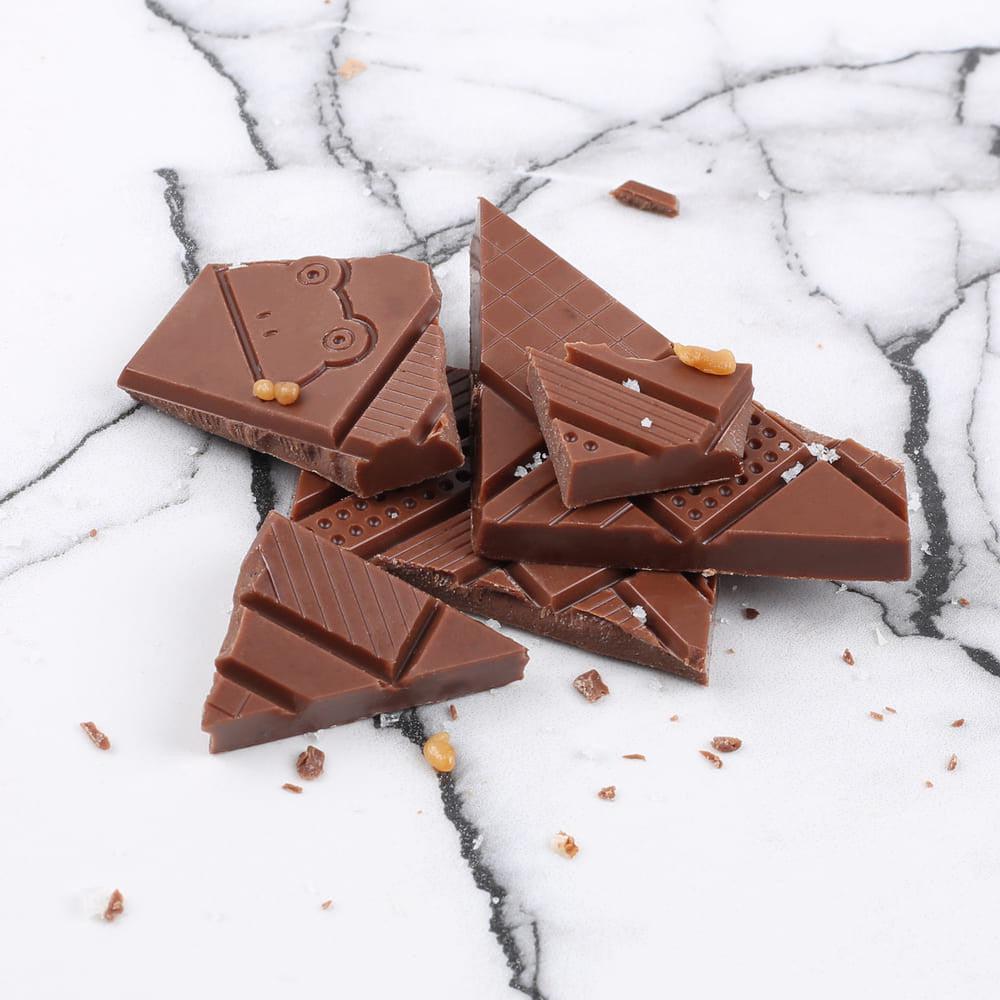 Le Chocolat des Français - Eiffel Kong - Milk Chocolate with Salted Caramel-Le Chocolat des Français-treehaus