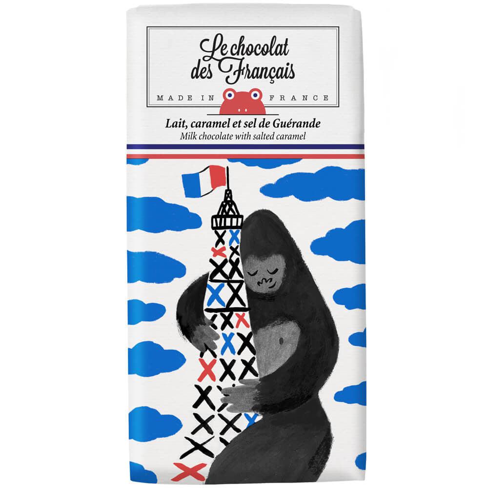 Le Chocolat des Français - Eiffel Kong - Milk Chocolate with Salted Caramel-Le Chocolat des Français-treehaus
