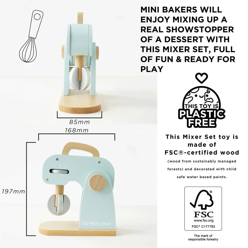Le Toy Van - Bakers Mixer Set-Le Toy Van-treehaus