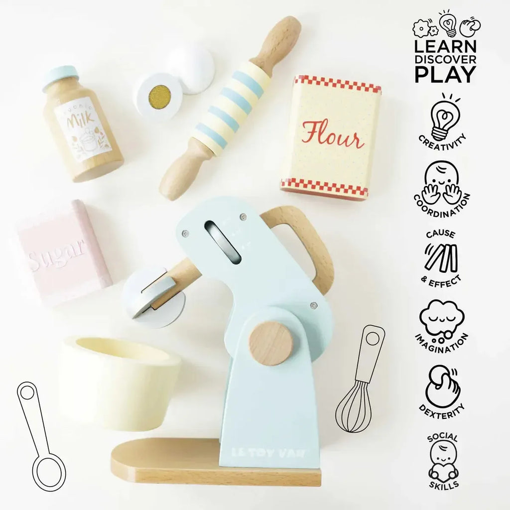 Le Toy Van - Bakers Mixer Set-Le Toy Van-treehaus