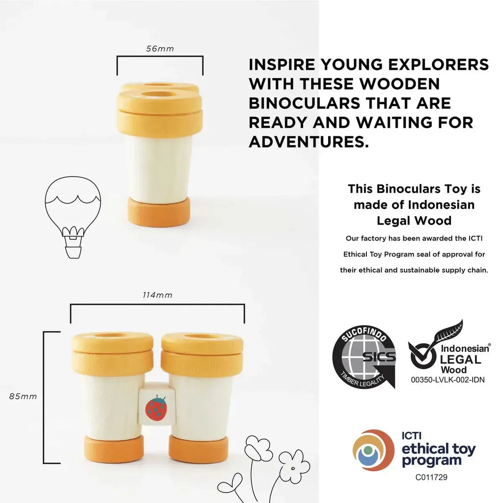 Le Toy Van - Kaleidoscope Binoculars-Le Toy Van-treehaus