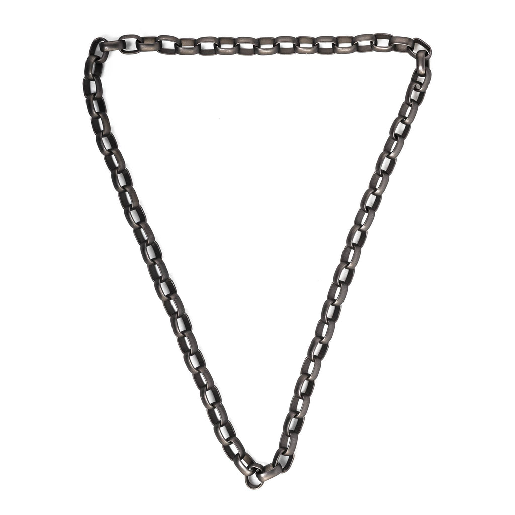 Locked and Layered - Bold Chunky Chain - Gunmetal-Locked and Layered-treehaus