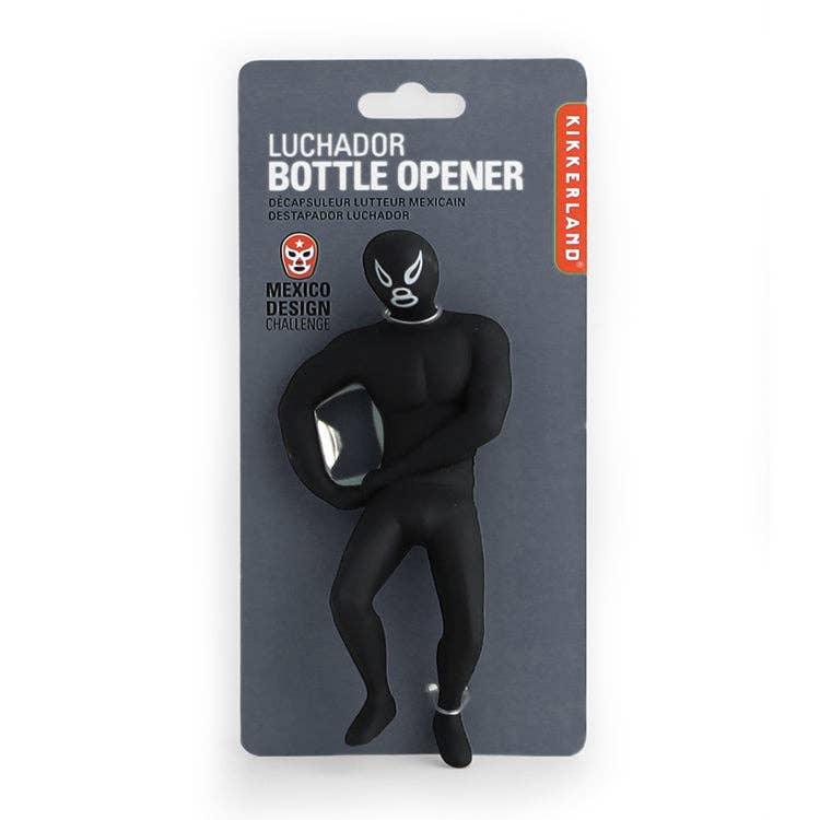 Luchador Bottle Openers-Kikkerland Design Inc-treehaus