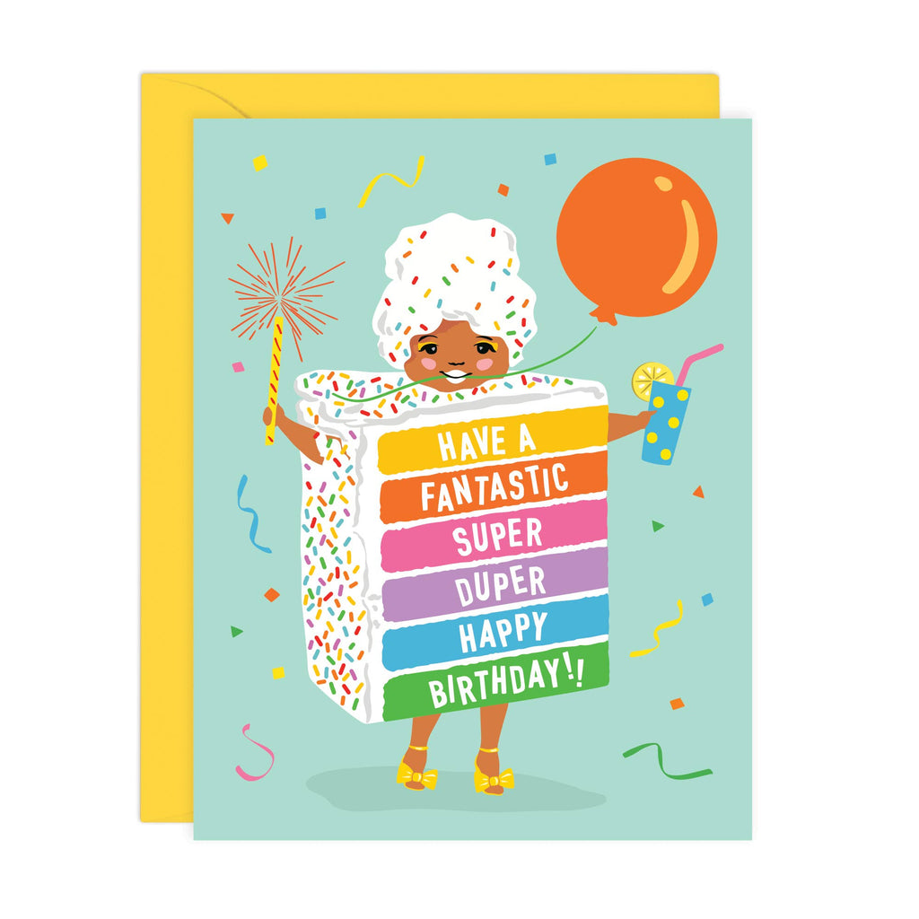 Lucy Loves Paper - Rainbow Cake Girl-Lucy Loves Paper-treehaus