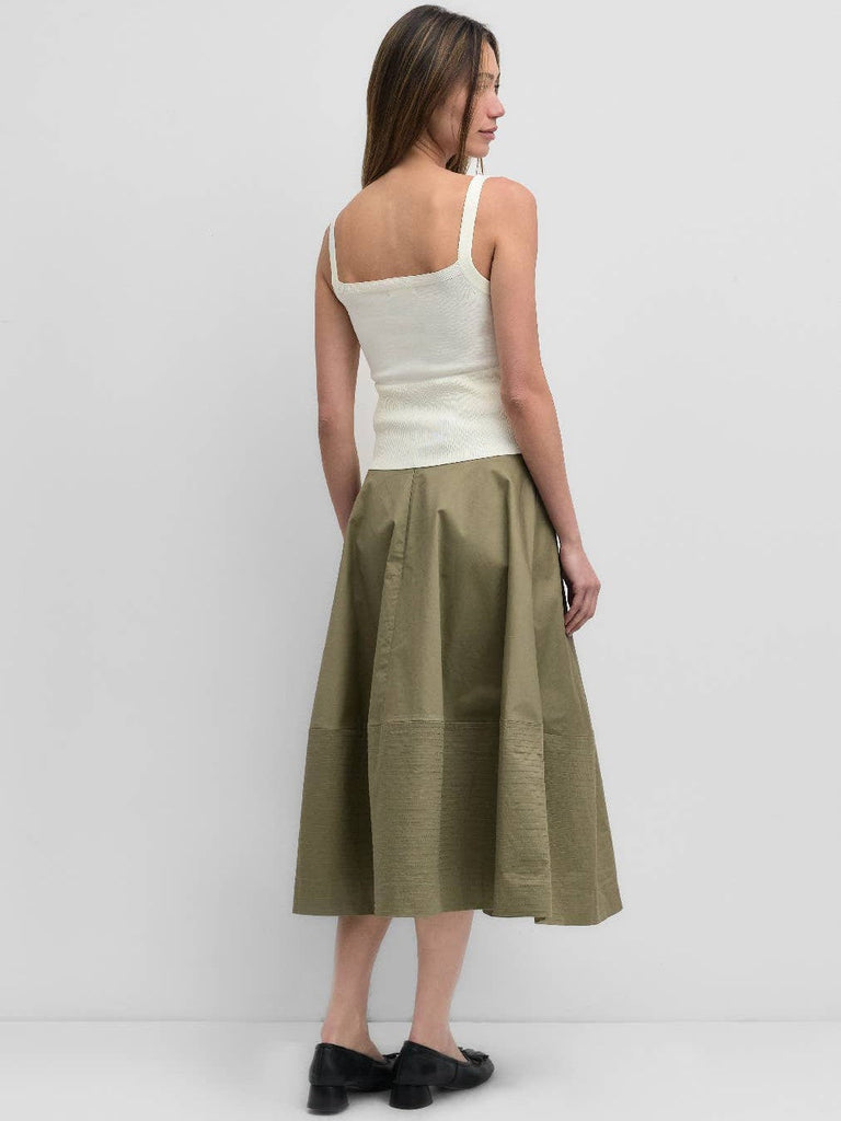 MOD REF - The Jess Skirt - Olive-MOD REF-treehaus