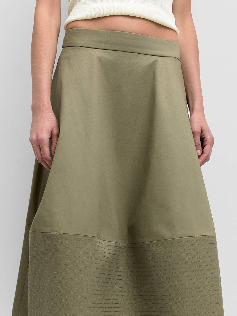 MOD REF - The Jess Skirt - Olive-MOD REF-treehaus