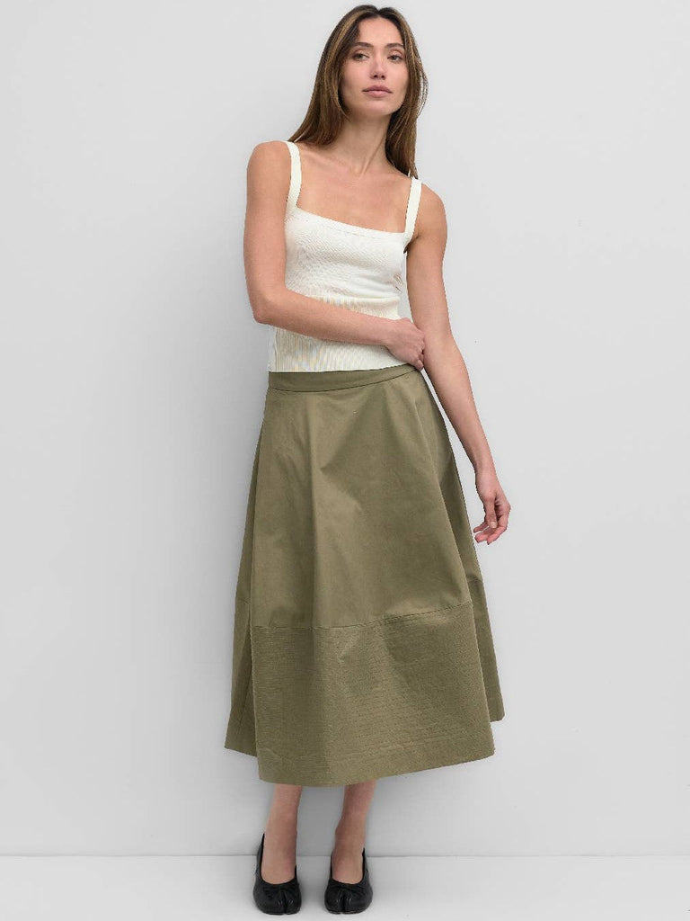 MOD REF - The Jess Skirt - Olive-MOD REF-treehaus