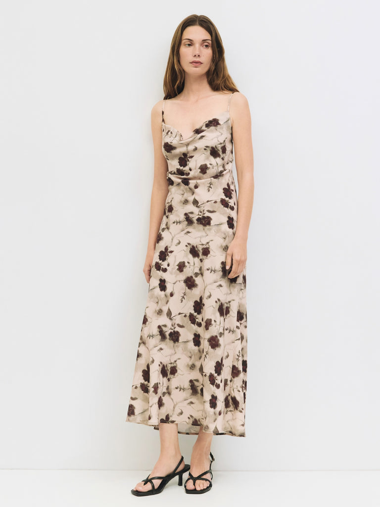 MOD REF - The Lilith Dress - Beige Rose-MOD REF-treehaus