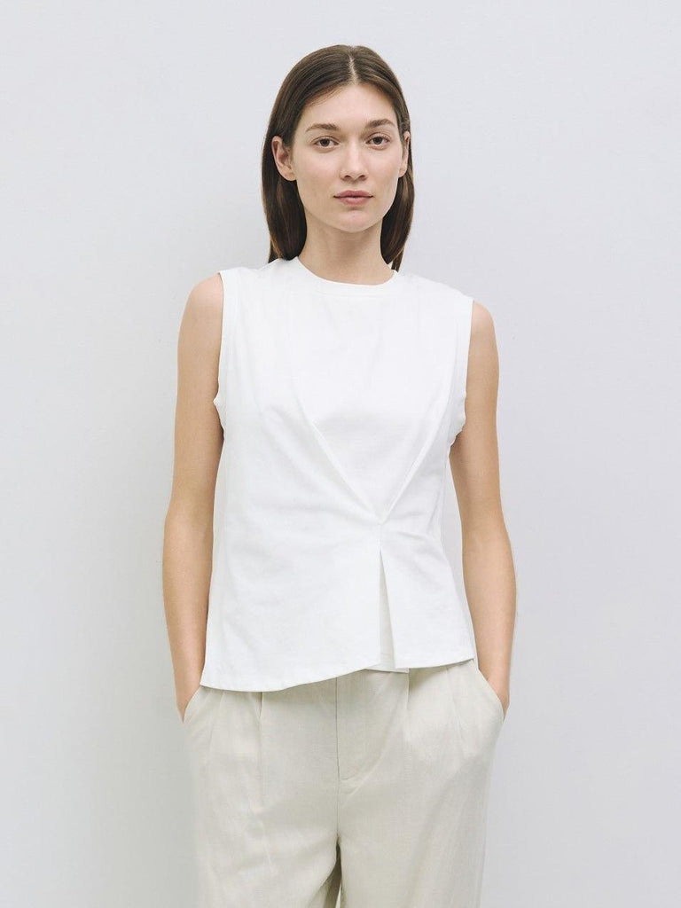 MOD REF - The Sienna Top - White-MOD REF-treehaus