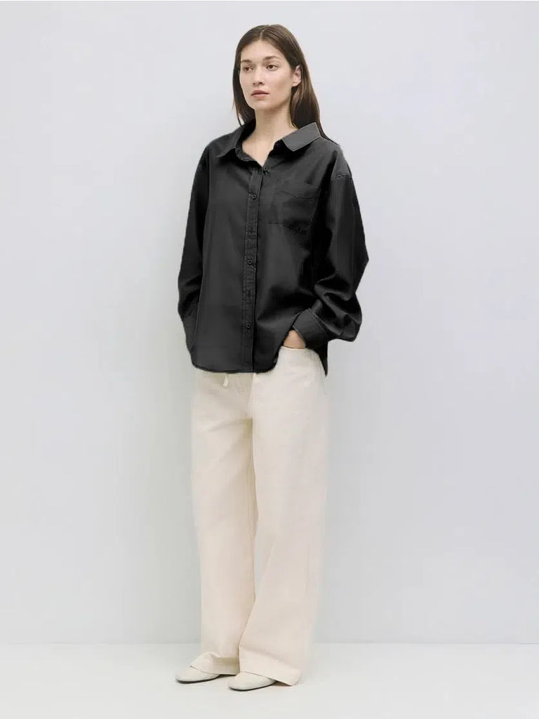 MOD REF - The Weiss Shirt - Black-MOD REF-treehaus