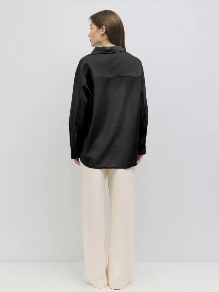 MOD REF - The Weiss Shirt - Black-MOD REF-treehaus