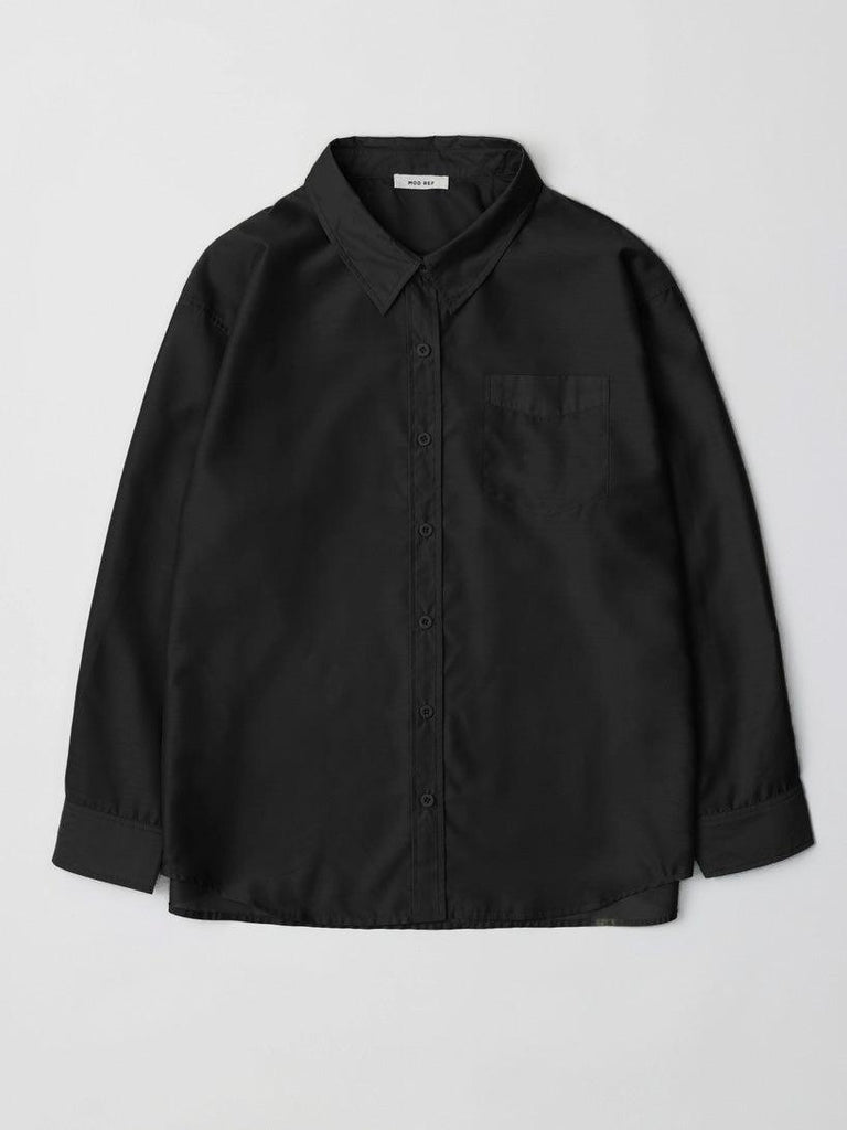 MOD REF - The Weiss Shirt - Black-MOD REF-treehaus