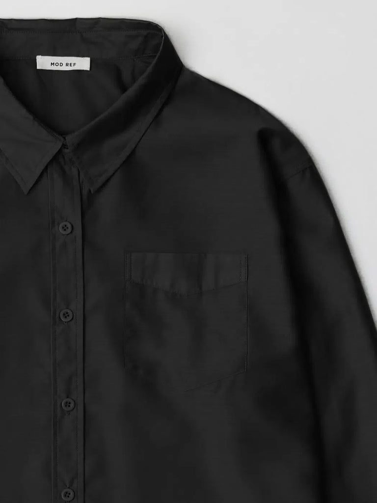 MOD REF - The Weiss Shirt - Black-MOD REF-treehaus