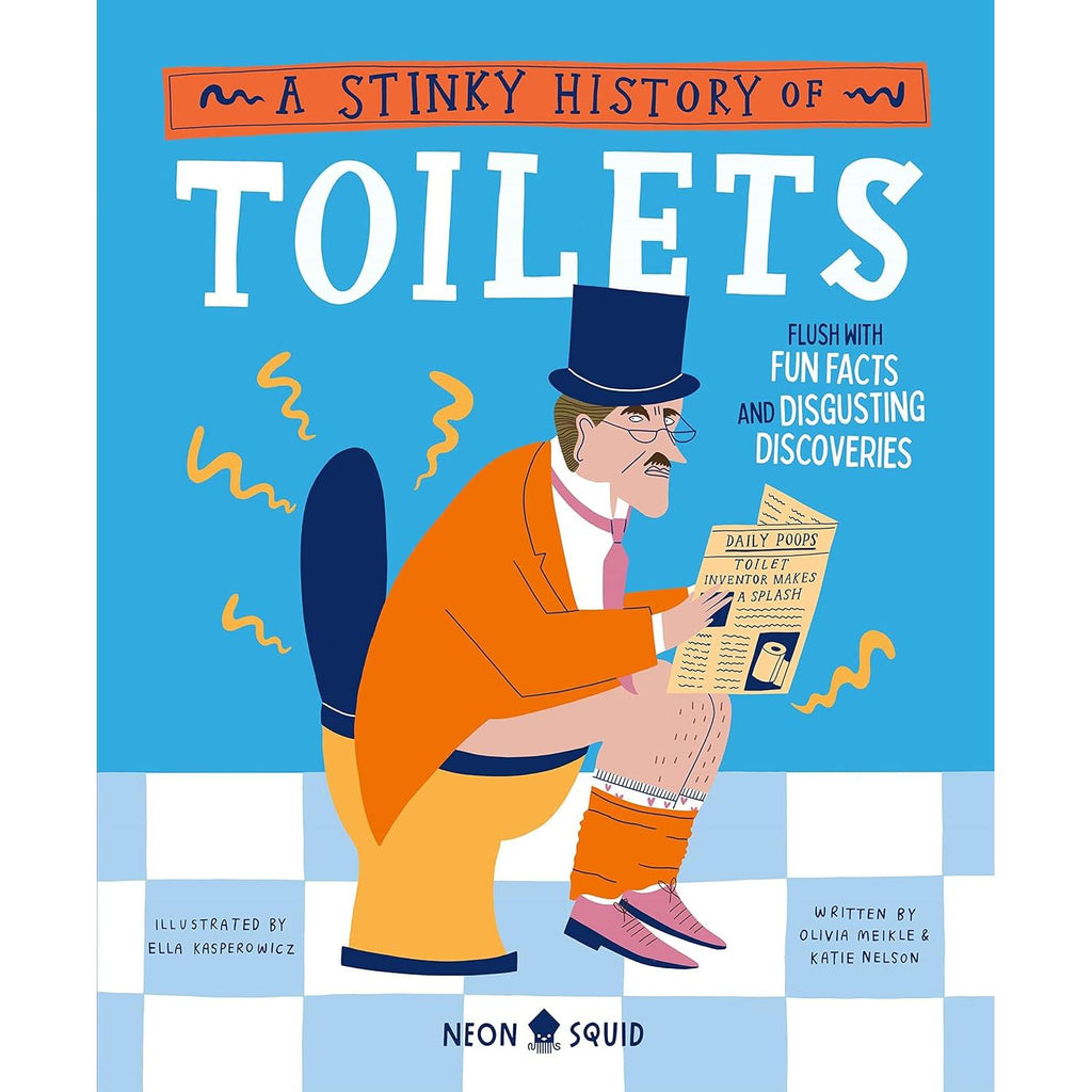 Macmillan - A Stinky History of Toilets - Hardcover-Macmillan-treehaus