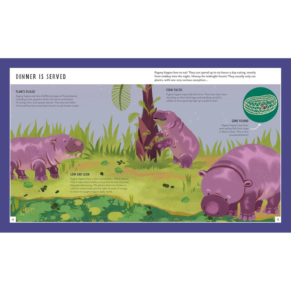 Macmillan - Pygmy Hippo: Young Zoologist - Hardcover-Macmillan-treehaus