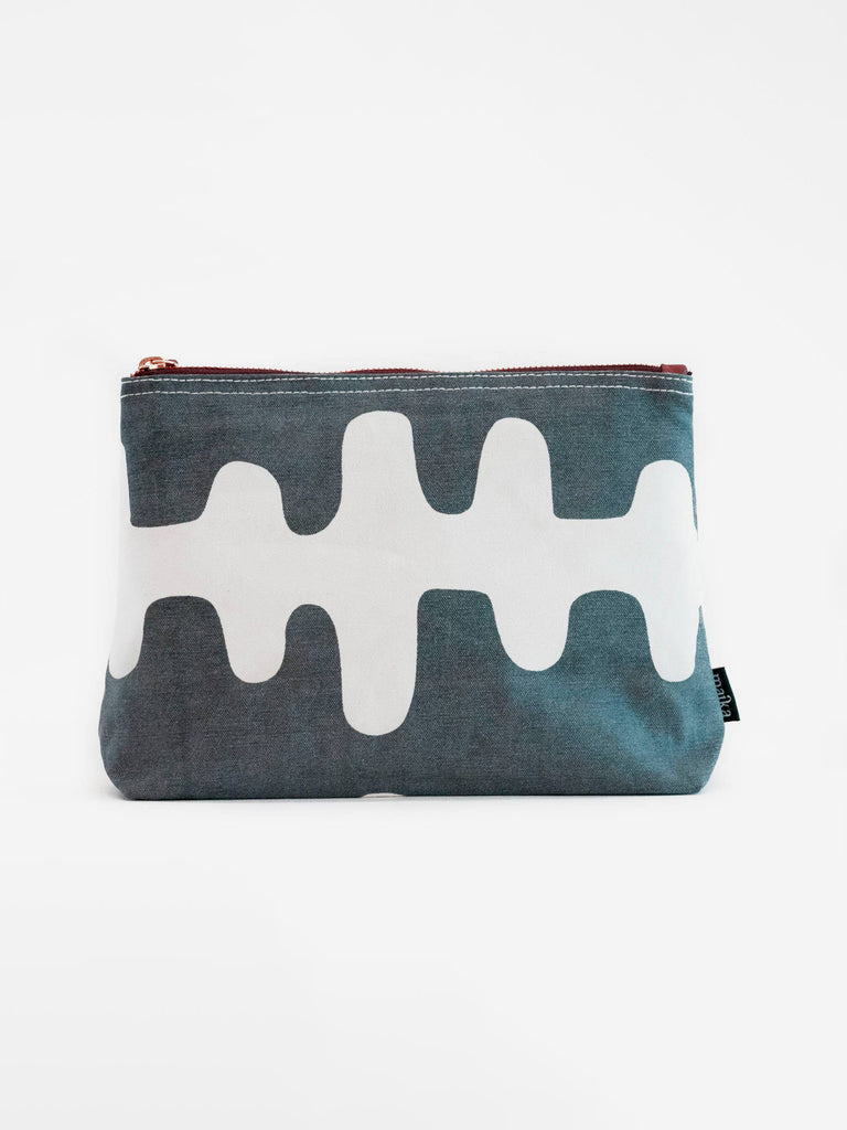 Maika - Echo Pouch - Charcoal - Medium-MAIKA-treehaus