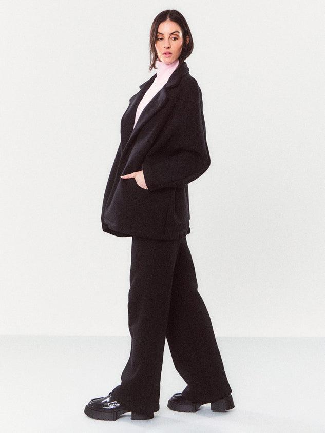 Mantra - Nieli Blazer - Black-Mantra-treehaus