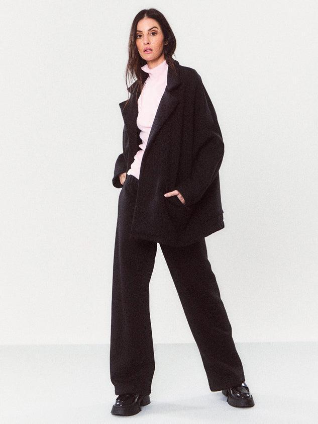 Mantra - Nieli Blazer - Black-Mantra-treehaus