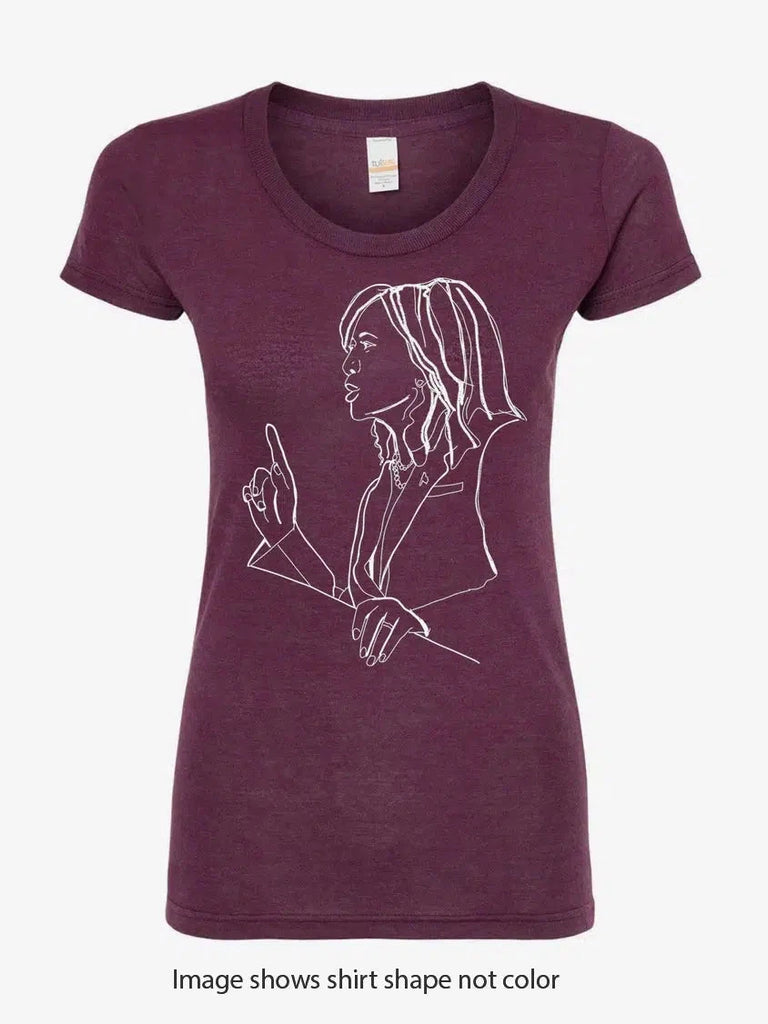 Megan Lee Designs - Kamala, I'm Speaking T-Shirt - Heather Grey-Megan Lee Designs-treehaus