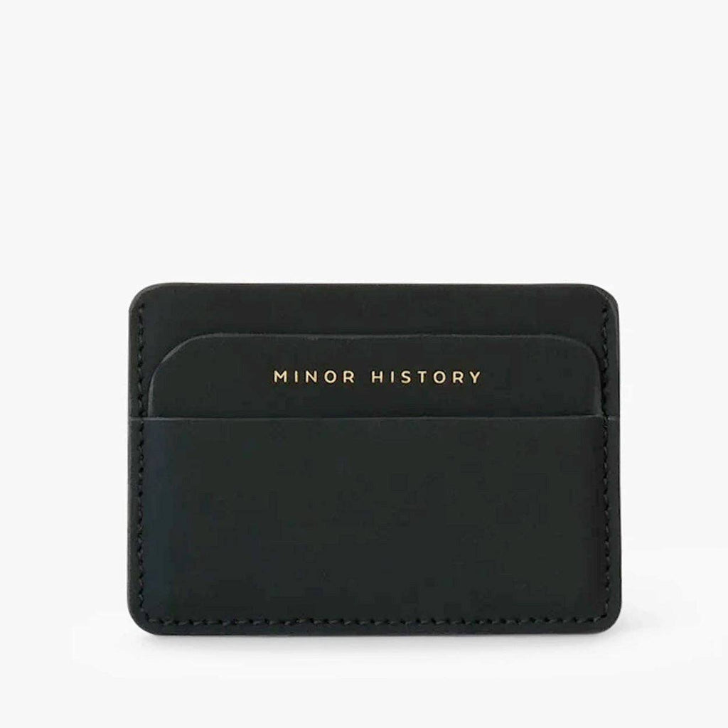 Minor History - The Metro Card Case: Black-Minor History-treehaus