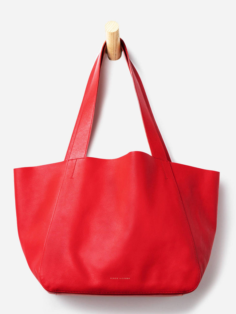 Minor History - The Times Leather Tote: Carmen-Minor History-treehaus
