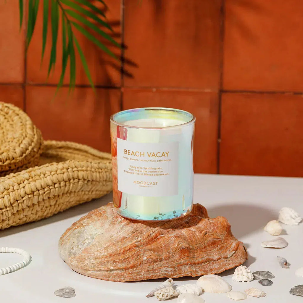 Moodcast - Beach Vacay Candle - 8oz.-Moodcast-treehaus