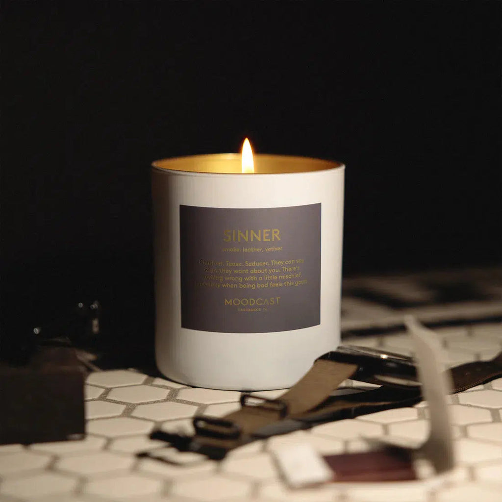 Moodcast - Sinner Candle - 8oz.-Moodcast-treehaus