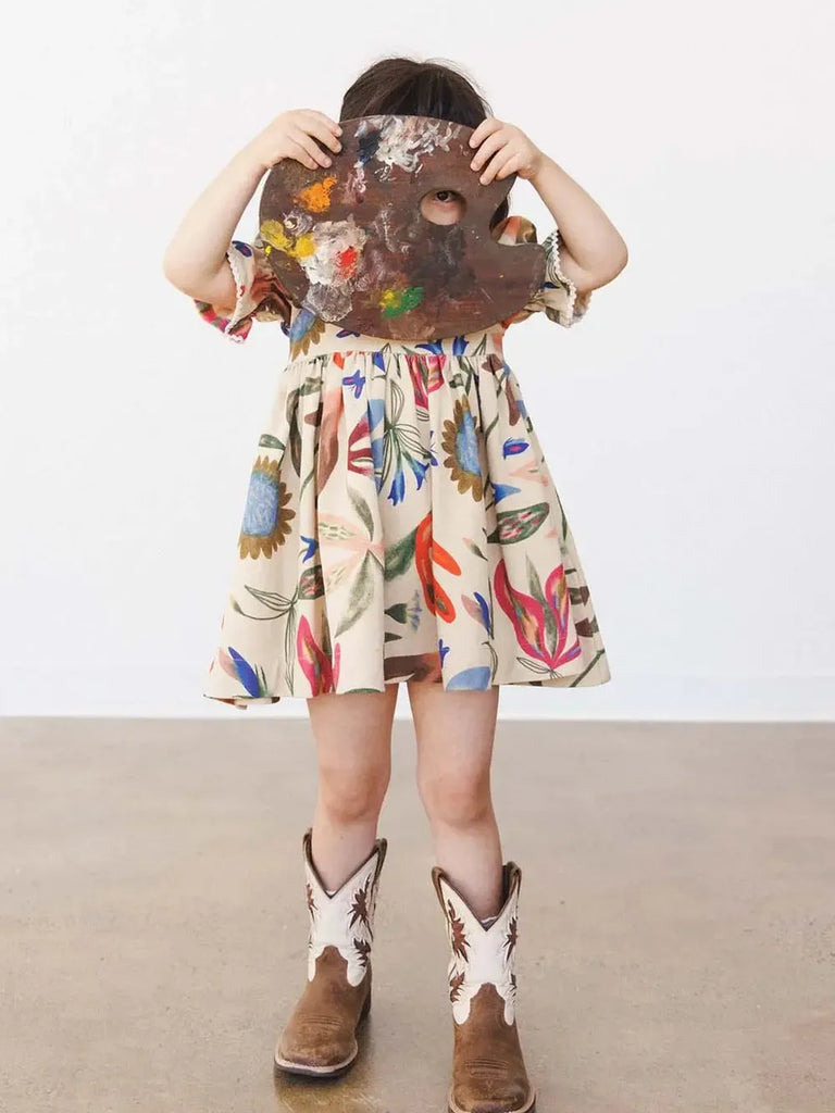 Noble - Franny Dress - Laura Burke Print-Noble-treehaus