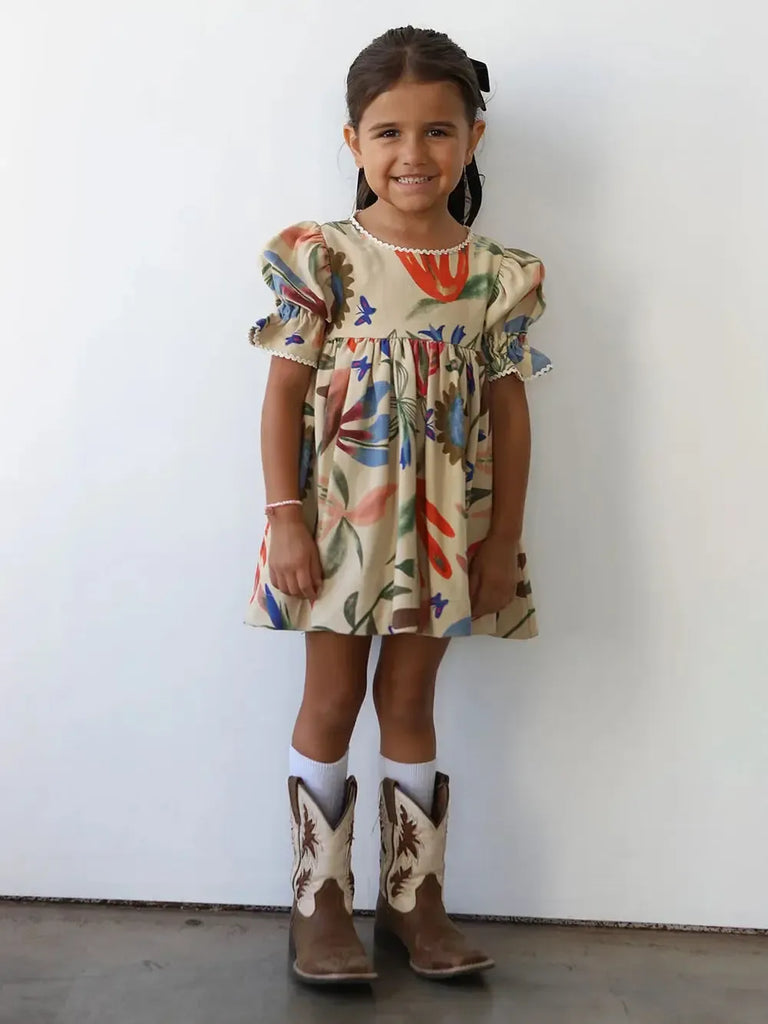 Noble - Franny Dress - Laura Burke Print-Noble-treehaus