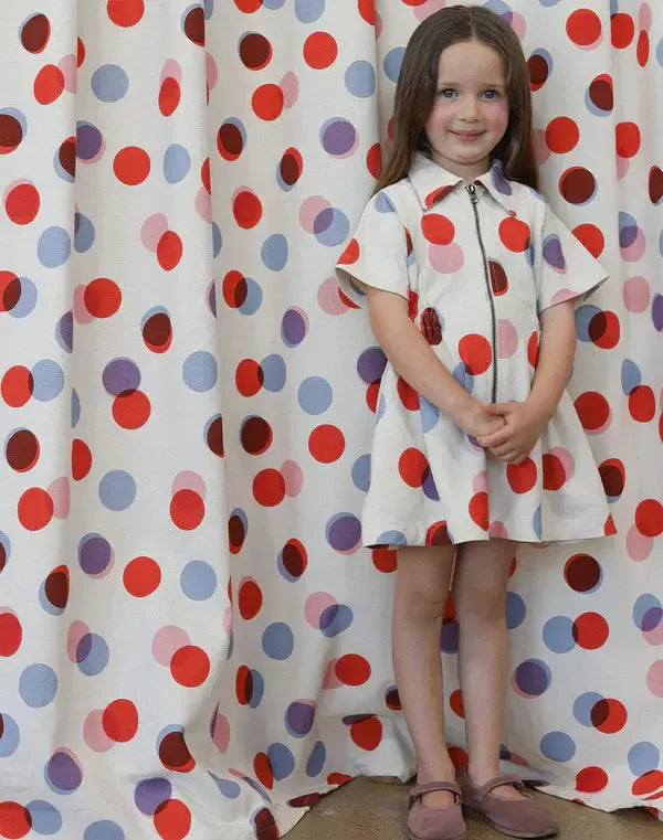 Noble - Kids Utility Dress - Mod Dots-Noble-treehaus
