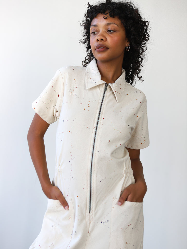 Noble - Utility Suit - Splatter Print-Noble-treehaus