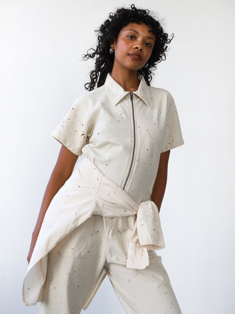 Noble - Utility Suit - Splatter Print-Noble-treehaus