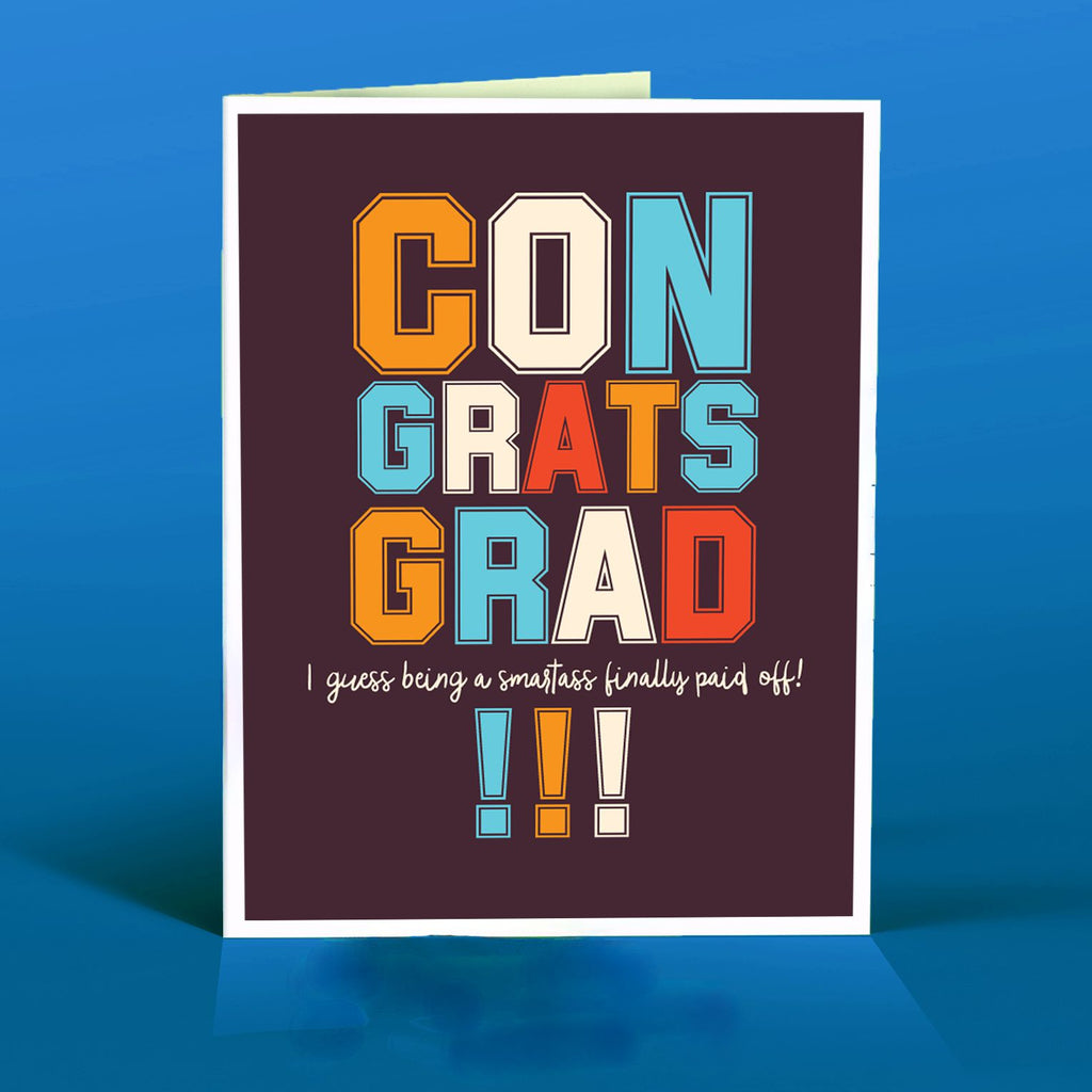 OffensiveDelightful - SMARTASS! graduation card-OffensiveDelightful-treehaus