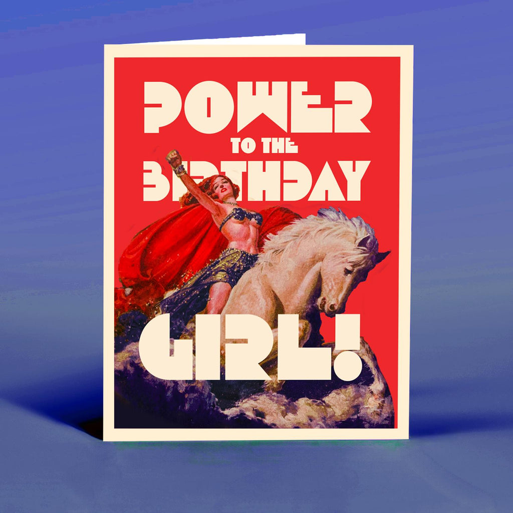 OffensiveDelightful - Triumphant Horse Girl Birthday-OffensiveDelightful-treehaus