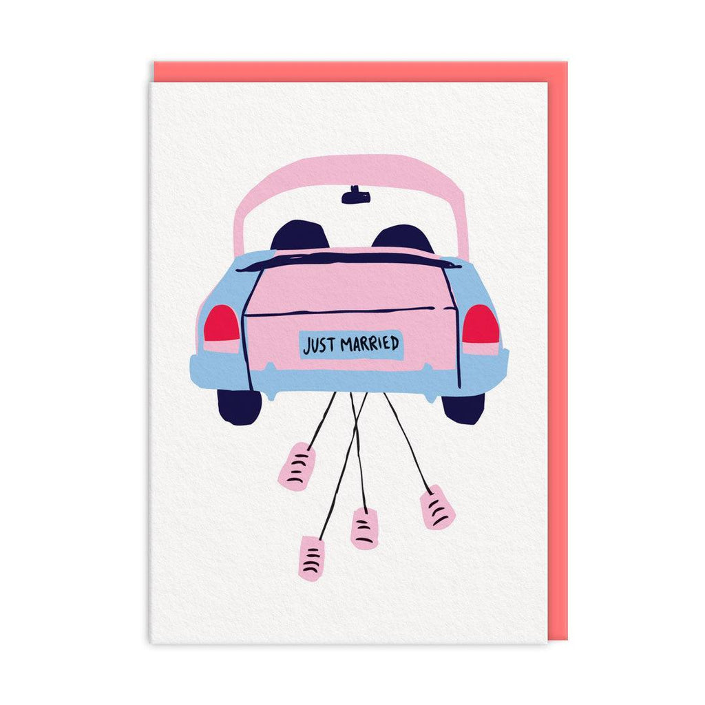 Ohh Deer - Car and Cans Just Married-Ohh Deer-treehaus