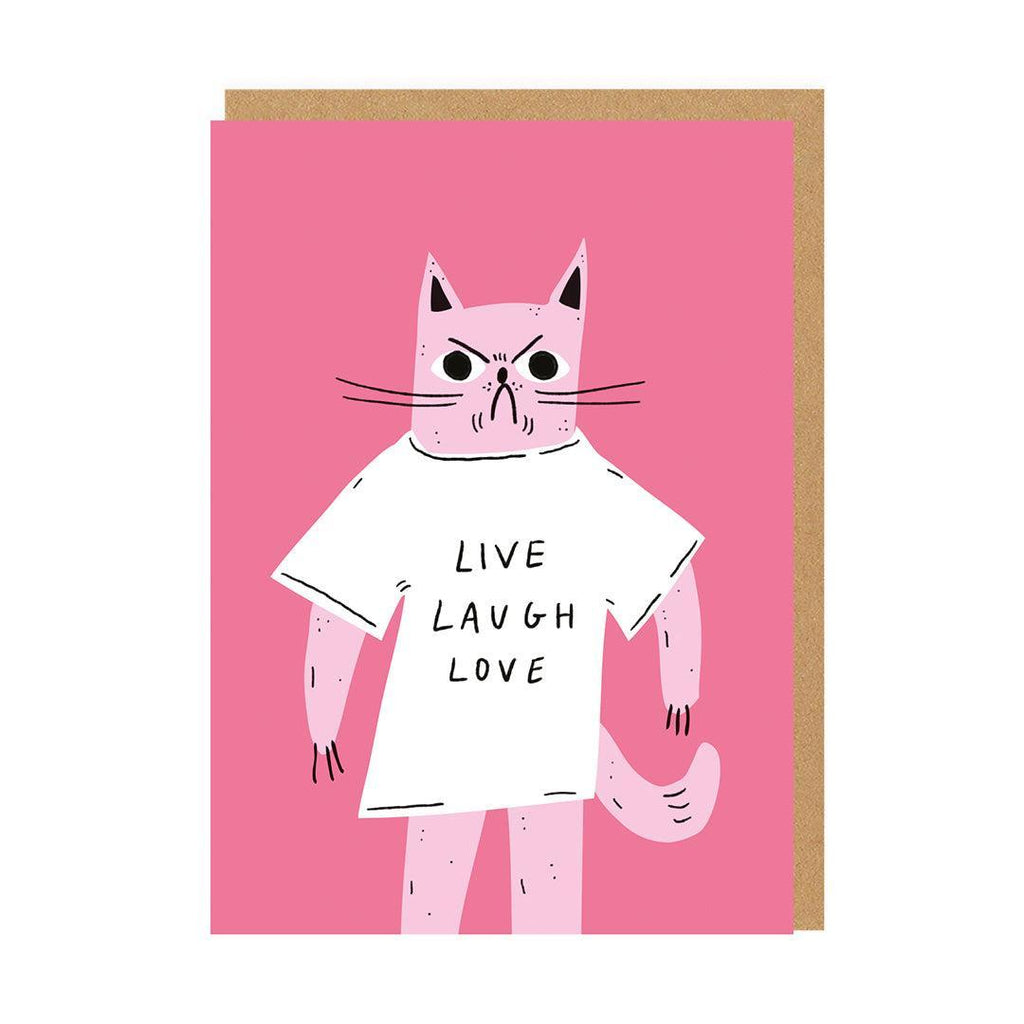 Ohh Deer - Live Laugh Love Cat-Ohh Deer-treehaus