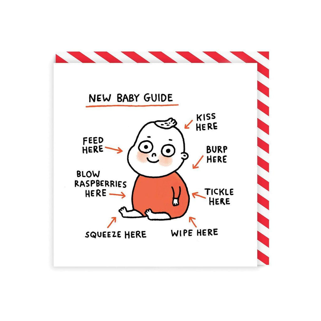 Ohh Deer - New Baby Guide Card-Ohh Deer-treehaus