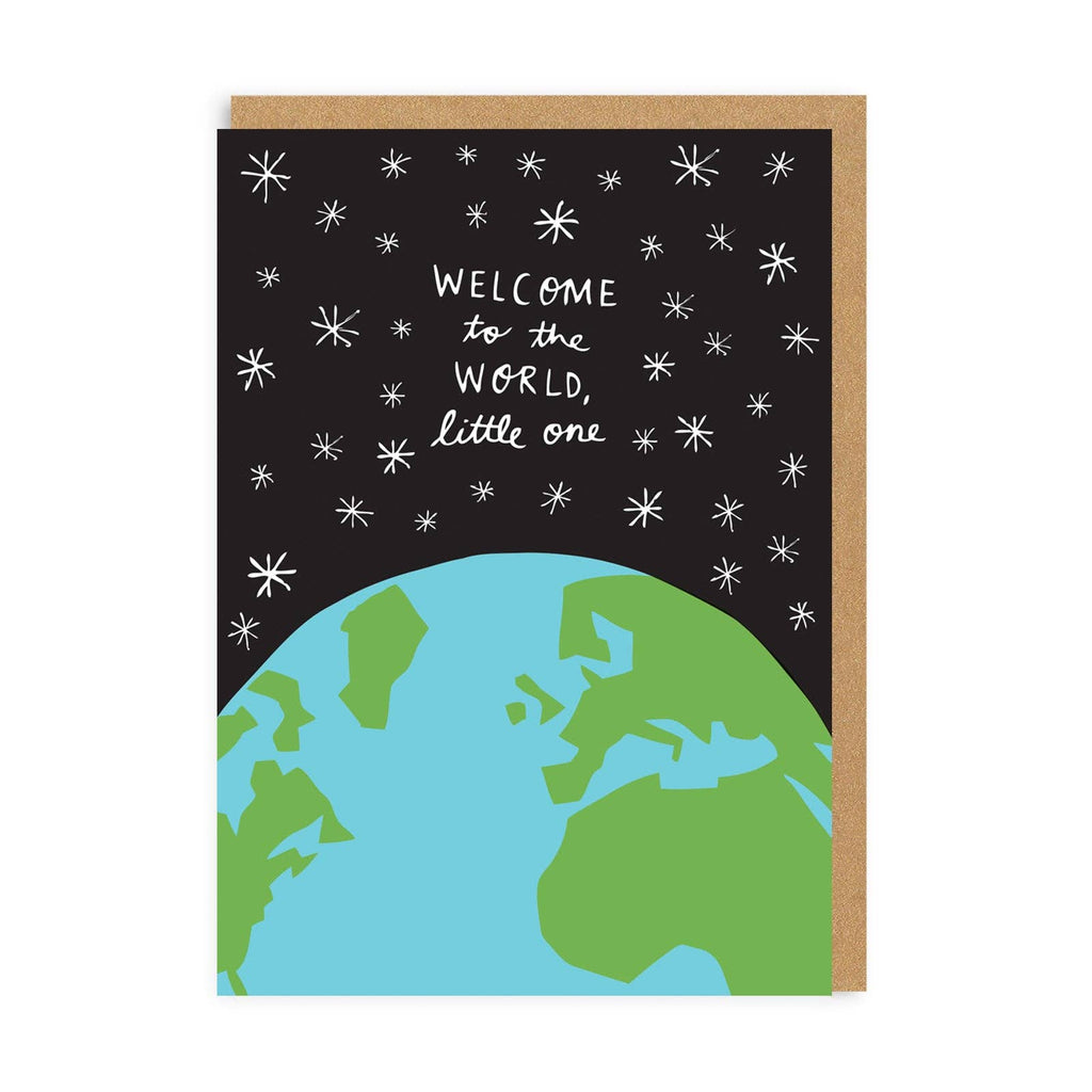 Ohh Deer - Welcome To The World Greeting Card-Ohh Deer-treehaus