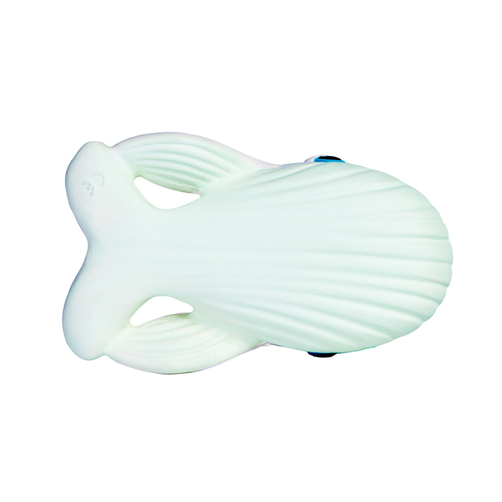 Oli & Carol - Walter the Whale Teether-Oli & Carol-treehaus